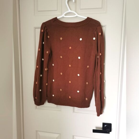 Blu pepper pom pom sweater - Picture 3 of 4